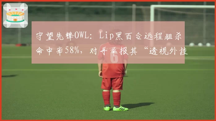 守望先锋OWL：Lip黑百合远程狙杀命中率58%，对手举报其“透视外挂”引调查