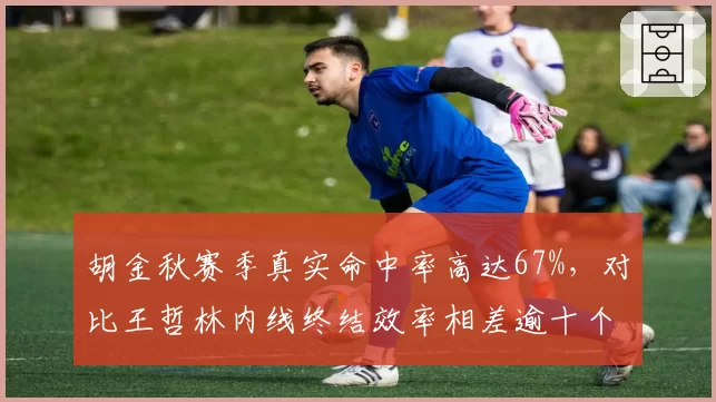 胡金秋赛季真实命中率高达67%，对比王哲林内线终结效率相差逾十个百分点