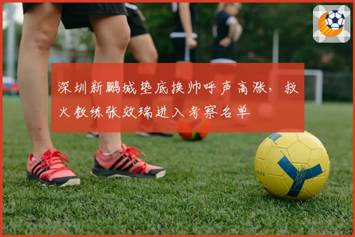 深圳新鹏城垫底换帅呼声高涨,救火教练张效瑞进入考察名单